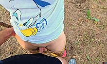 Step mom catches him stroking and strokes him off to quick hot cumshot