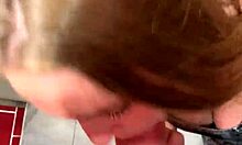 Pretty Laney Grey Sucks Cum From Huge Cock POV