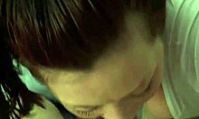 Slutty schoolgirl with big ass bent over for daddy's doggystyle pounding then rides cowgirl before huge cumshot on booty