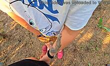 Step mom catches him stroking and strokes him off to quick hot cumshot