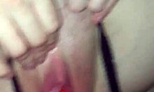 GF's wet pussy craves three dildos