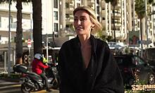 Anouk Blonde Milf Takes Cock in Every Hole During Mmf Threesome