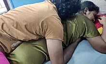 indian village couple licks asses in foreplay before hardcore girlfriend pounding