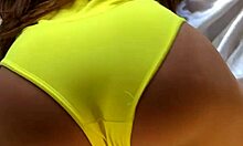 next to my milf stepmom on bed i couldn't resist her fuck doll sex toy anymore