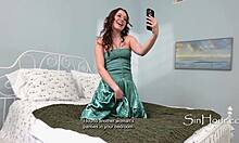 Stepbro Spots Pissed Girlfriend Leana Lovings Glasses Nerd And Rides Cowgirl Hard