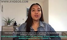 carolina buitrago begs for cute glasses latina facial cumshots and pussy cum