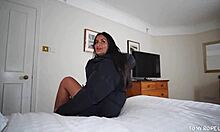 POSH BRITISH MILF CRAVES MONSTER BBC DEEPTHROAT ACTION