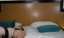 i'm tied up hands bound while you spank my big natural tits and clamp these puffy nipples hard