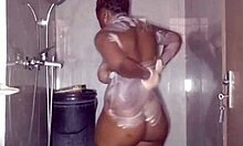 naughty african teen bucket bathes perky tits bts! 🛁🍈🔥