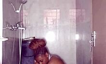 naughty african teen bucket bathes perky tits bts! 🛁🍈🔥