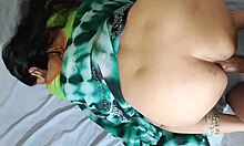 desi bahu whispers dirty talk while sasur fucks her tight pussy first time