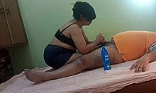 Indian Bhabhi's Pussy Ass Sucked Fucked by Electrician