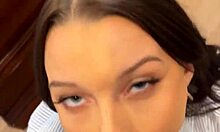 kloe craves her best friend's stepdad cock riding him wildly in pov