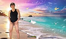 hey i tease this handsome young guy before he fucks my mature asian hole