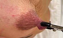 i'm tied up hands bound while you spank my big natural tits and clamp these puffy nipples hard