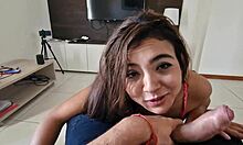 i bent over my big ass latina teen for deepthroat doggystyle pounding