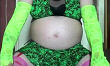 Bisexual Crossdresser Deepthroats Real Cock After Ass Pounding