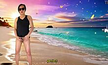 hey i tease this handsome young guy before he fucks my mature asian hole