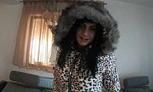 Friend's cheating wife slurps cum like a hungry slut