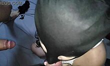 Horny mature wife craves ecstatic double cock sucking