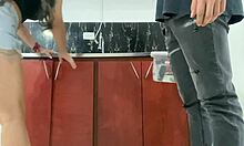 cheating housewife tricks plumber for doggystyle pounding spanish porno