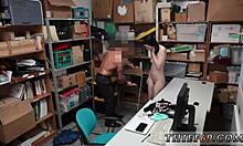 Hey amateur emo teen caught shoplifting gets fucked by cop! 🏪🚔