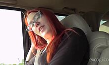 skinny redhead nora cums hard from deepthroat and vibrator pounding 😍💦