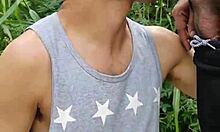 Amateur Flashes Tits And Sucks Endowed Farmer's Cock In Hay Barn Voyeur