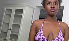 south african ebony teen 18+ goes all out wild at that casting 😈🍑🔥
