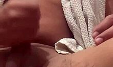 amateur in perverse costume plays dirty