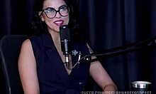 kaly khalifa hottest podcast moments handjob tease with bia hot sheer red interview