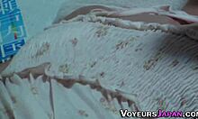 secret spy cam spies asian teen toy hairy muff