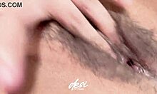 desi bhabhi sneaks in some hairy pussy fingering fun