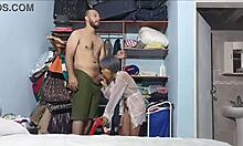 hey stepsis, fixing ac led to ripping clothes and pounding your wet pussy doggystyle