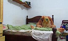 18YO Cutie FUCKED by Friend Post-Party in Black Miniskirt! Falls for Stepdaddy's Cock Too