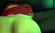 Amateur couple rides monster black cock creaming wet pussy with juicy cumshot load