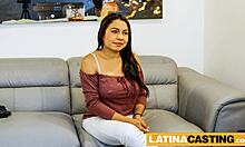 Fake audition slams big booty latina slut