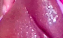 Curvy Colombian neighbor brunette with big natural tits masturbates pussy using dildo compilation