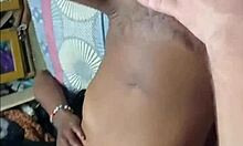 black girl sensually touched by white man 😍 shows juicy tight pussy 💦🔥