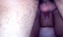 Stepdad pounds huge tight pussy of lingerie-clad latina stepsdaughter bent over doggystyle