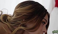 fierce lingerie stepmom catches teen jerking monster cock handcuffed then deepthroats pov