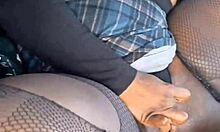 sexy braces milf wife sucks monster bbc then gets doggystyle fucked in outdoor car by kuroyukiexperience.