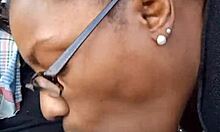 sexy braces milf wife sucks monster bbc then gets doggystyle fucked in outdoor car by kuroyukiexperience.