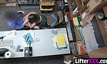 lp officer rips clothes off suspect bends her over for final rough doggystyle punishment