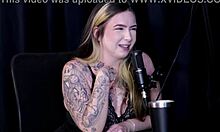 Naughty Interview Full of Filth with Alice Vasconcelos on Porn Cast Brazil Part 3 Sheer Red Tease