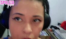 pov huge ass brunette shakes her fat booty during dirty workout