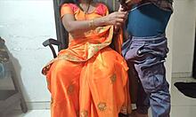 Watch Indian Stepmom Bent Over For Deep Creampie Doggystyle Lick!