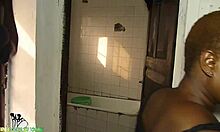 Mature big ass black milf repays stranger's help with outdoor monster cock ride