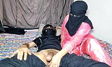 muslim wife rides desi monster cock cowgirl anal with neighbors watching