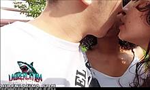 Mi Sugar Fucks My Friend Raw in Medellin Ends Messy Colombia